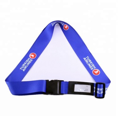 Custom Seat Belt Luggage Belt with Code Lock High Quality Luggage Strap Belt